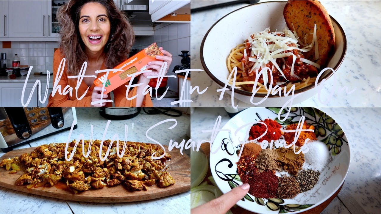What I Eat In A Day On WW Weight Watchers Smart Points | Natasha Summar