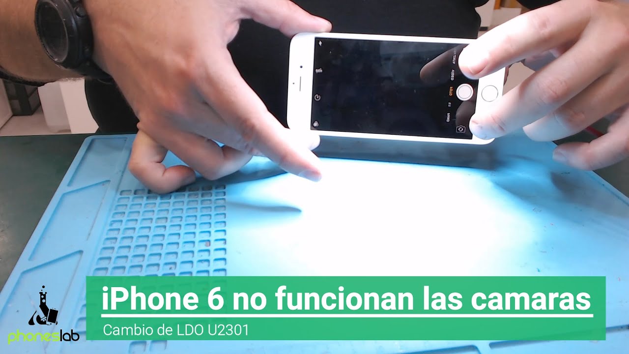iPhone 6 no funcionan las cámaras