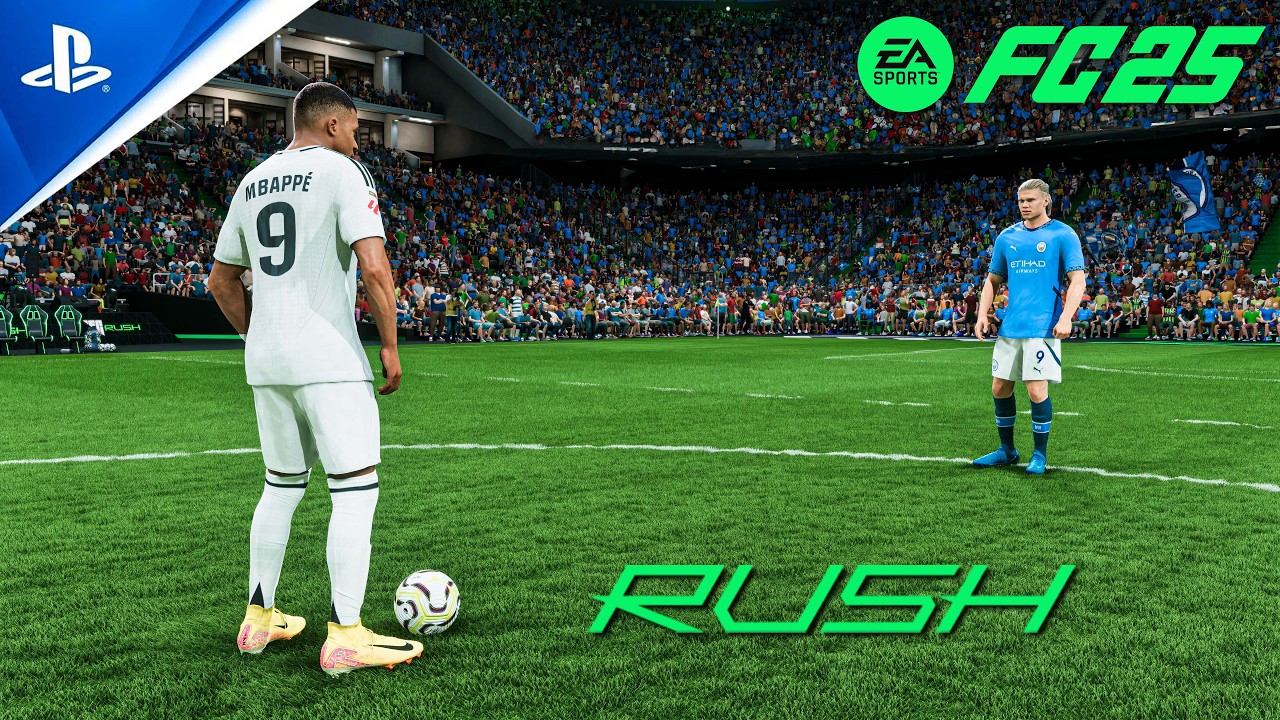 FC 25 RUSH | Mbappe vs Haaland | 4K