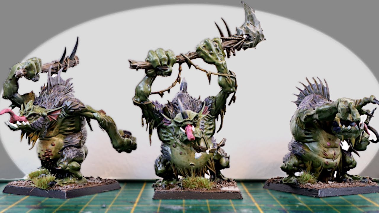 Speedpainting Three Trolls in One Evening!!