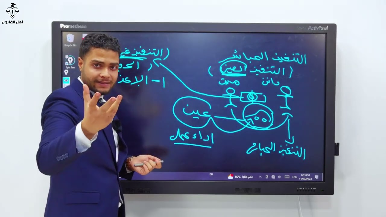 المحاضرة الأولى في مادة التنفيذ الجبري لكلية الحقوق [د.حسام صبري]