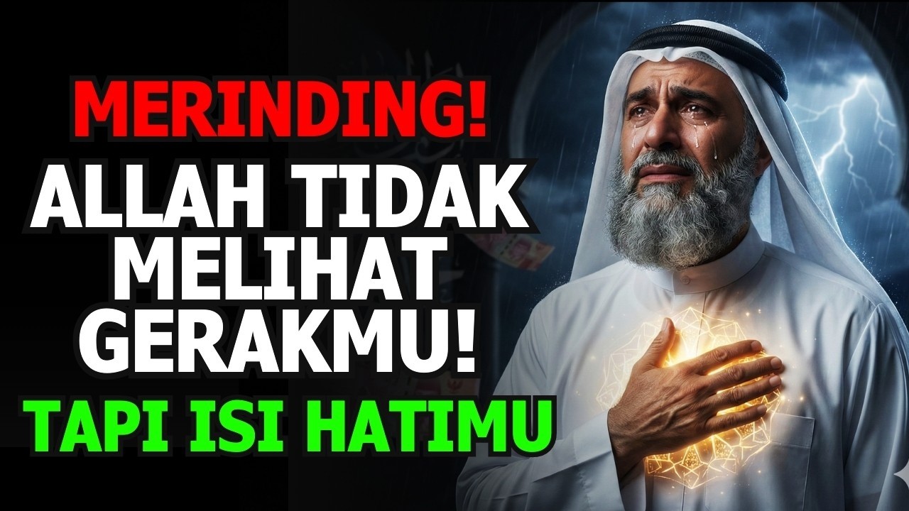 ALLAH TIDAK BUTUH IBADAHMU - TAPI HATIMU YANG BUTUH ALLAH - Syaikh Abdul Qodir al-Jaelani