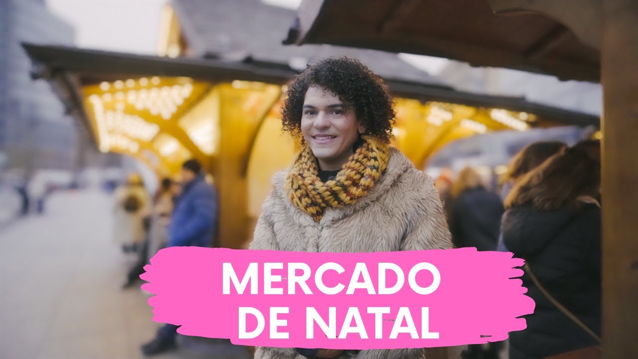 Passeio pelo MERCADO DE NATAL em BERLIM | Alemanha