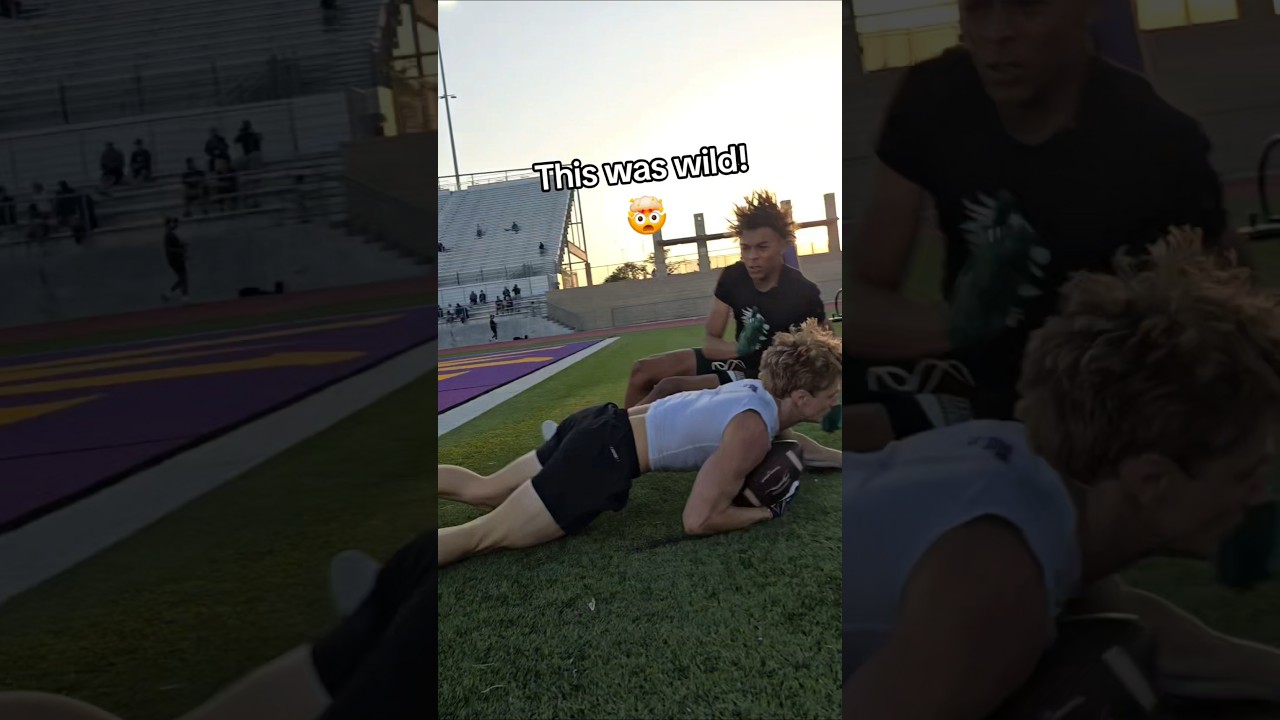 This was a wild play! #foryou #football #footballshorts #touchdown #footballhighlights