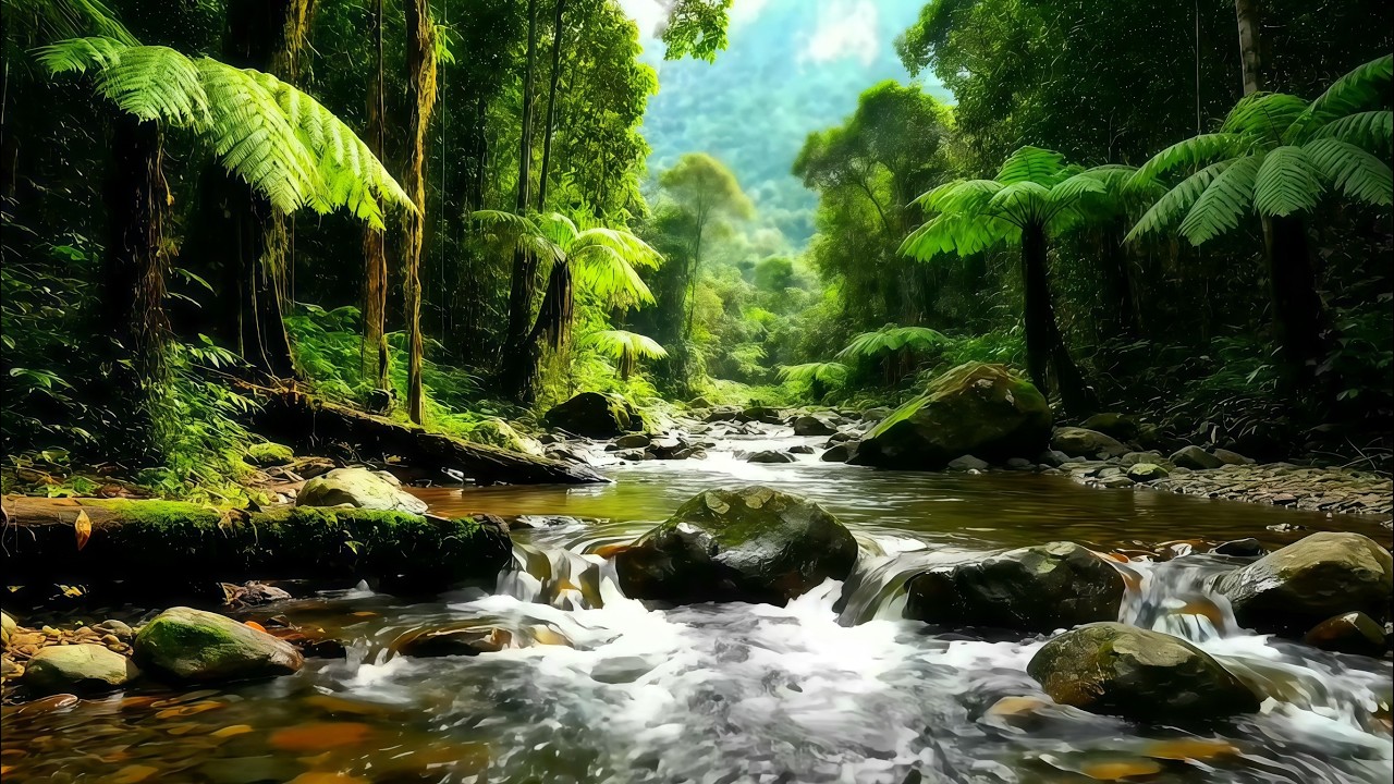 River Stream Sounds for Deep Sleep, Insomnia & Stress Relief