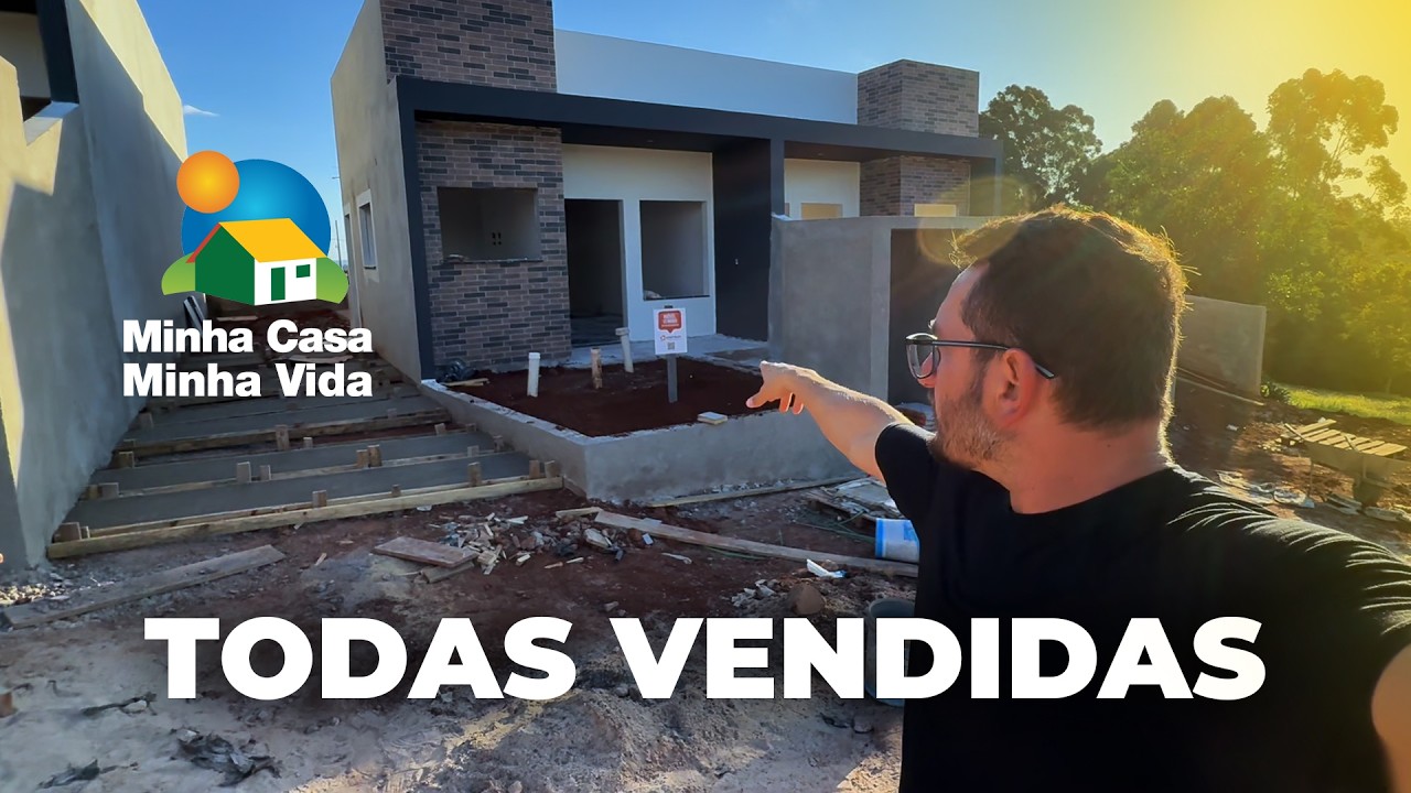 Como vendi 3 casas de 60m² antes de terminar a obra