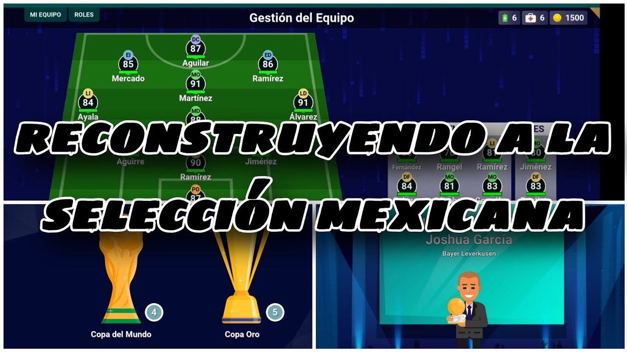 [Reconstruyendo a la selección mexicana] [World Soccer Champs] [V9.4]