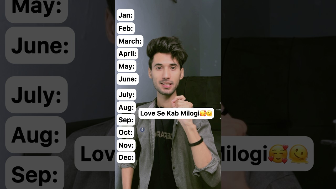 According to your birthday month🥰 choose any one number😘 choose your name first letter 