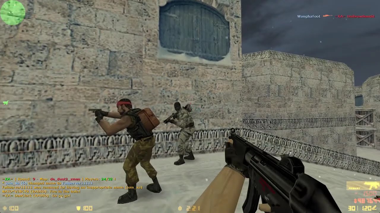 cs 1.6 de_dust2_xmas