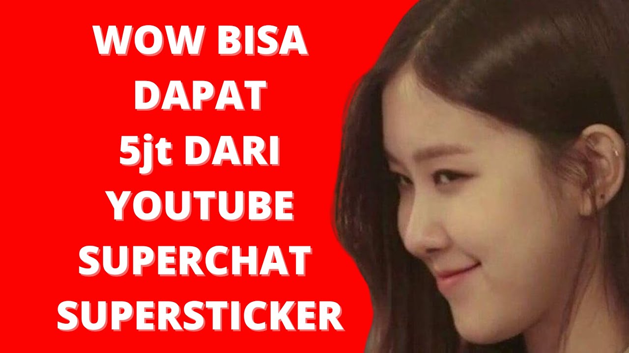 Super Chat - Super Stickers Youtube Untuk Premiere Dan Live Streaming