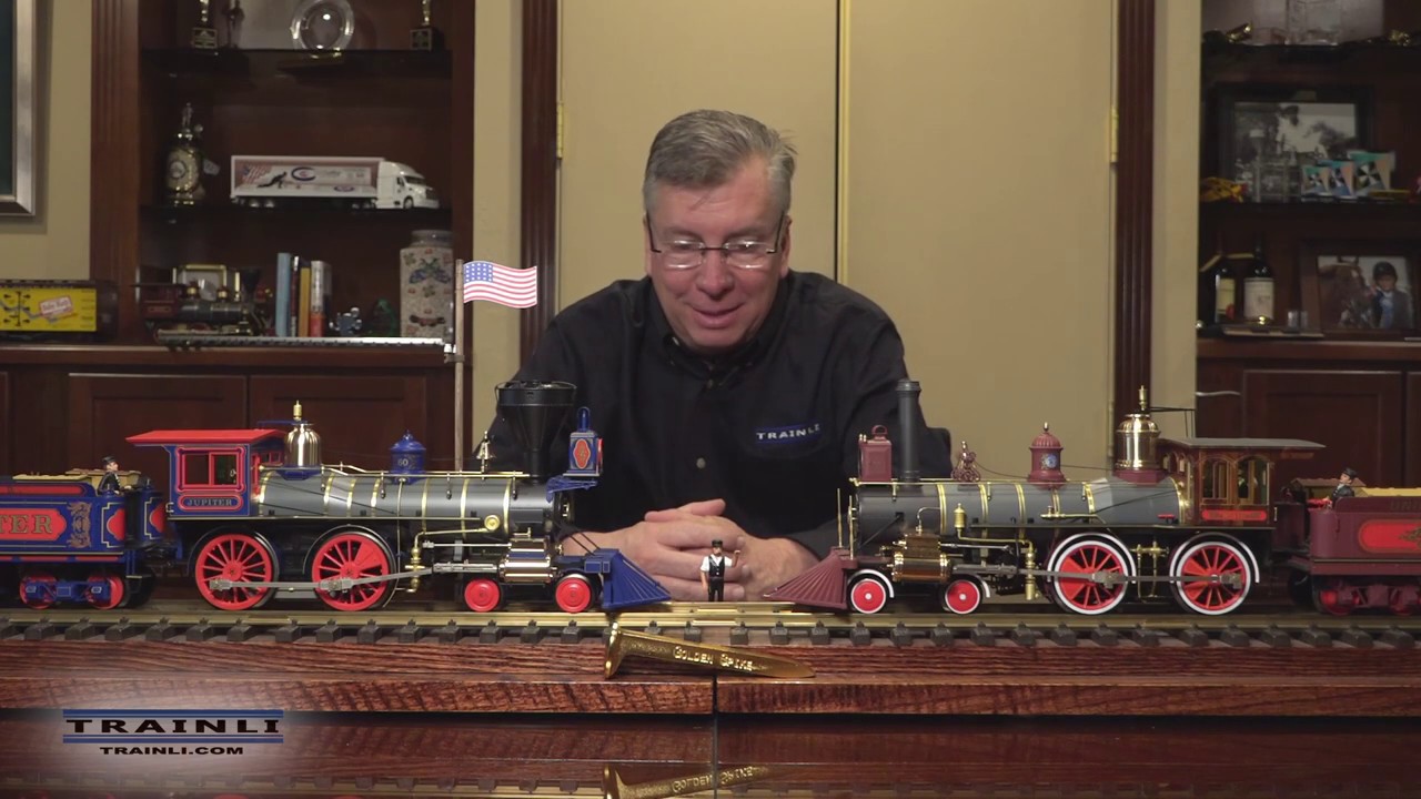 Самый впечатляющий коллекционный набор локомотивов Golden Spike в масштабе G! ​​Часть 3 - 3