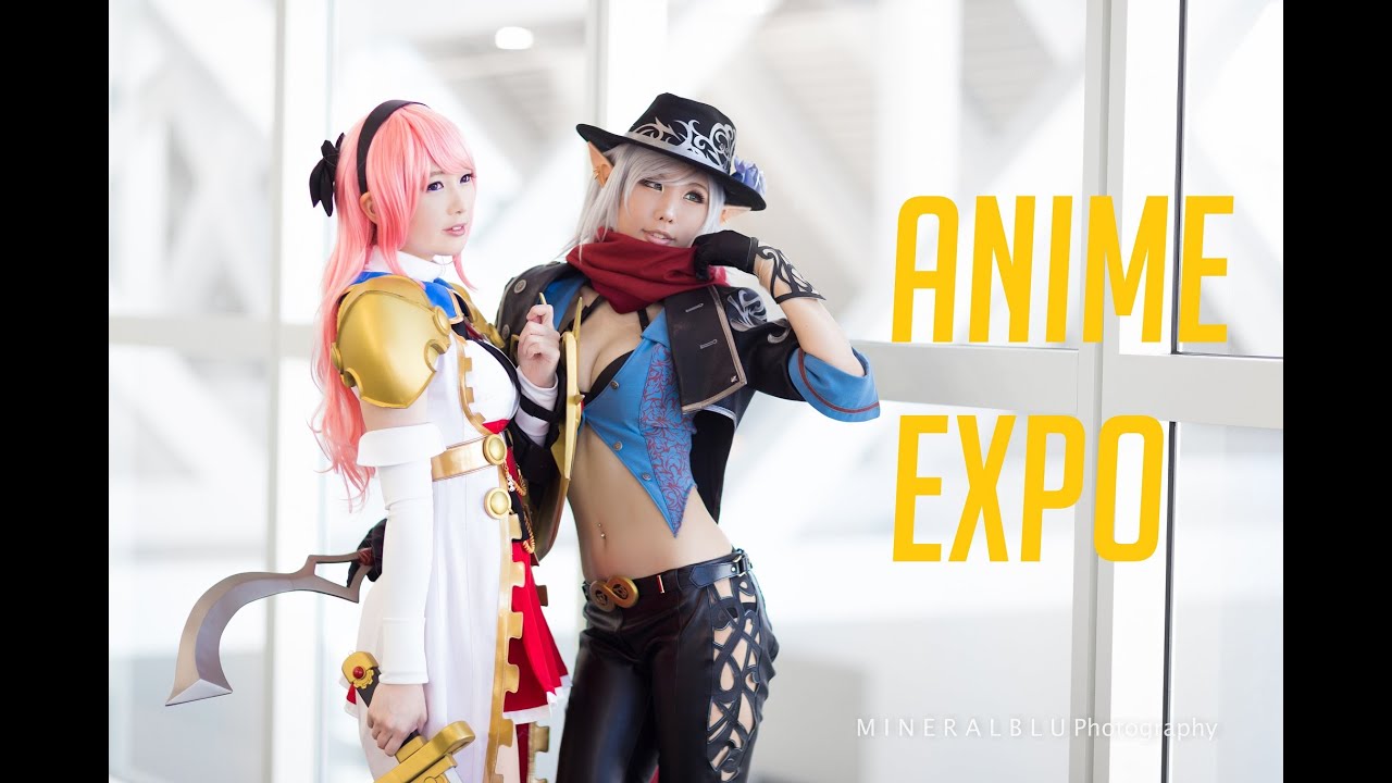 ANIME EXPO 2016 MINERALBLU PHOTOGRAPHY COSPLAY MUSIC VIDEO COVERAGE DJI OSMO & PHANTOM