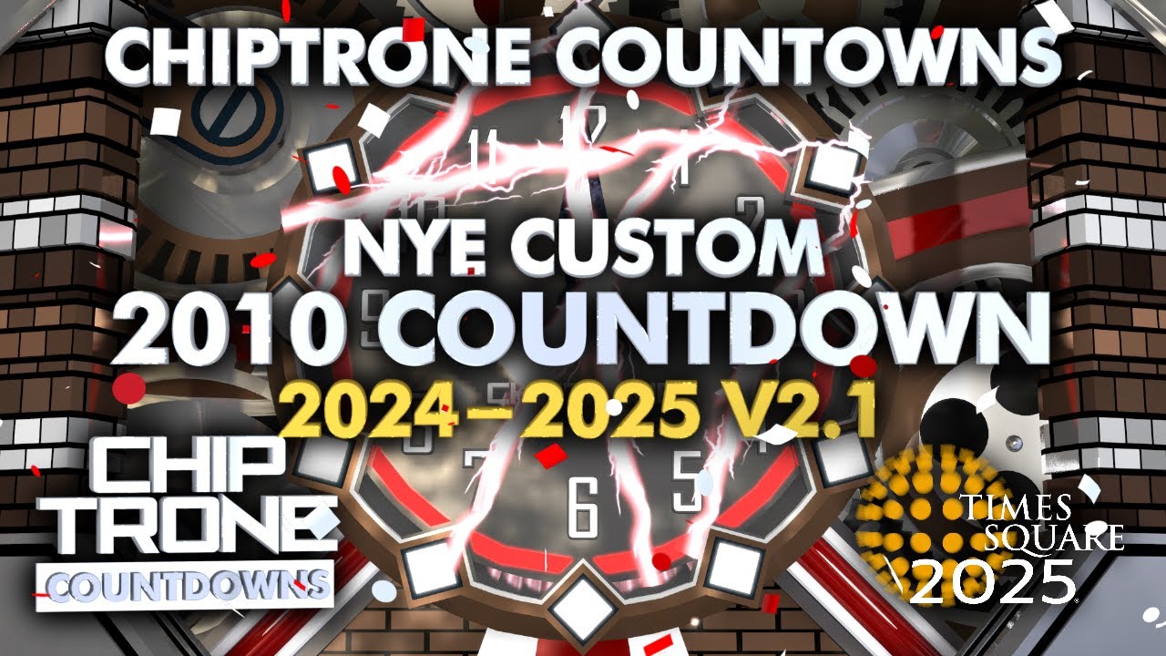 (2025 VER) ChipTrone TSQ Custom 2010 Style Countdown V2.1 - Countdowns “R” Us Series