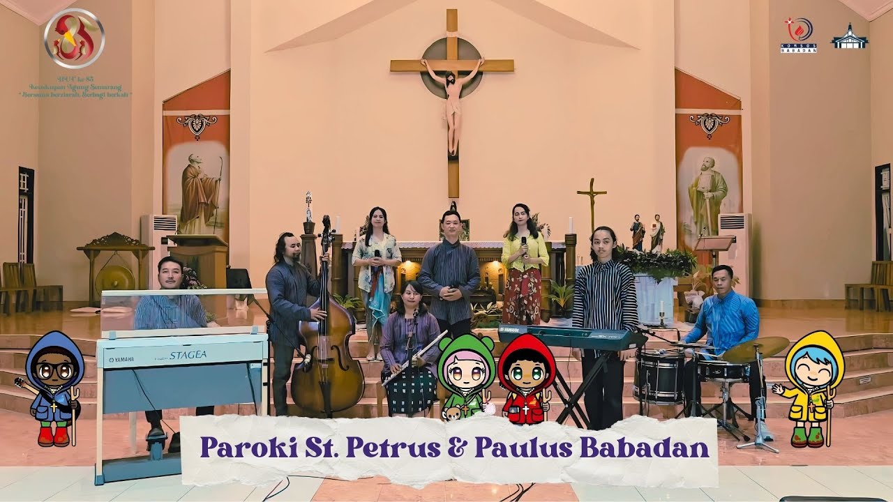 LOMBA LAGU MADAH BAKTI & KIDUNG ADI – HUT KAS 85 – PAROKI ST. PETRUS DAN PAULUS BABADAN, SLEMAN