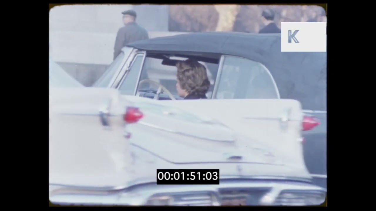 1960s New York, Cars Driving, 16mm