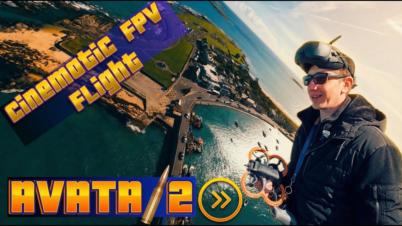 DJI AVATA 2 | Cinematic FPV show 🎥 Flight Over Skerries, Ireland ✨ #DJIAvata2 #Ireland #Drone