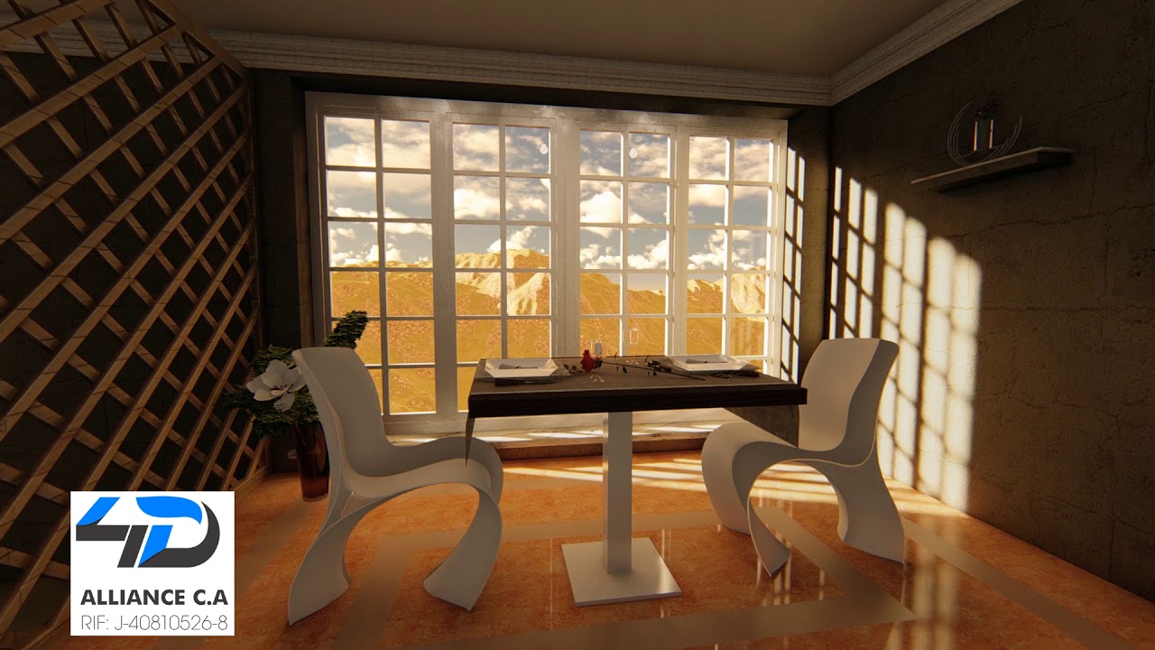 3D modelling and rendering of Interior Design - Eddy Rivas 4D Alliance Group