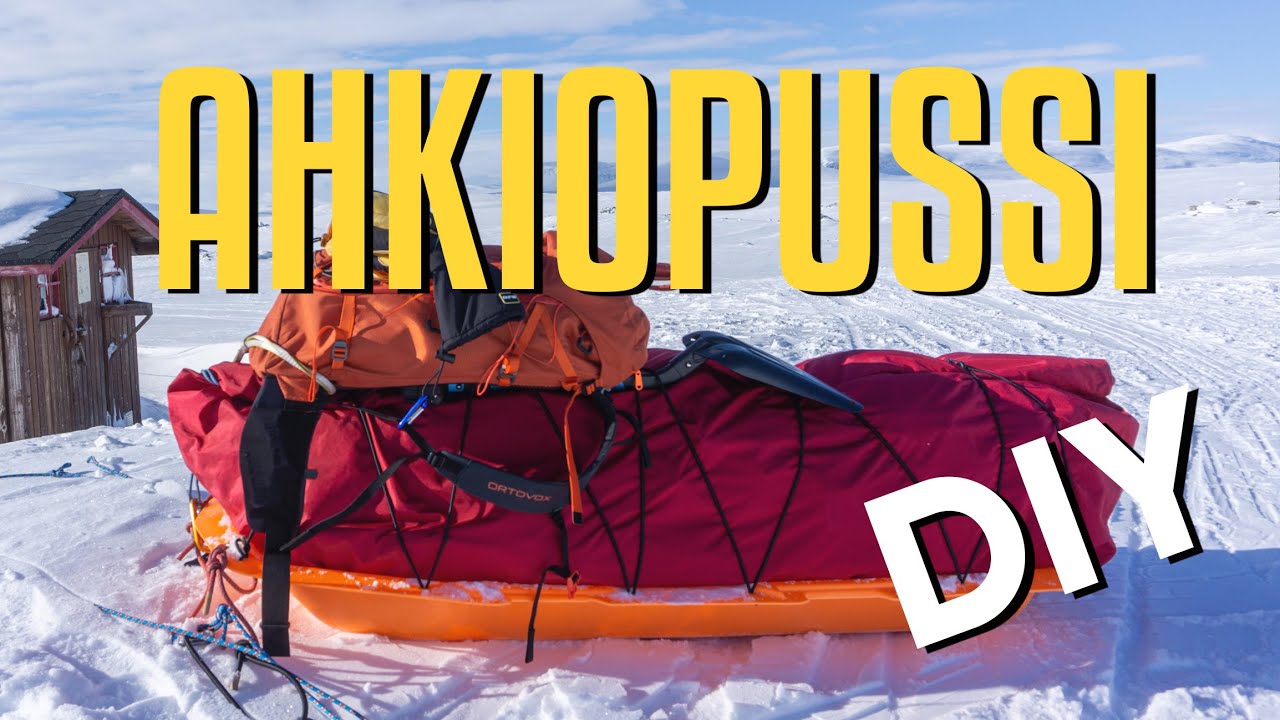 DIY Ahkiopussi | Hiihtovaellus