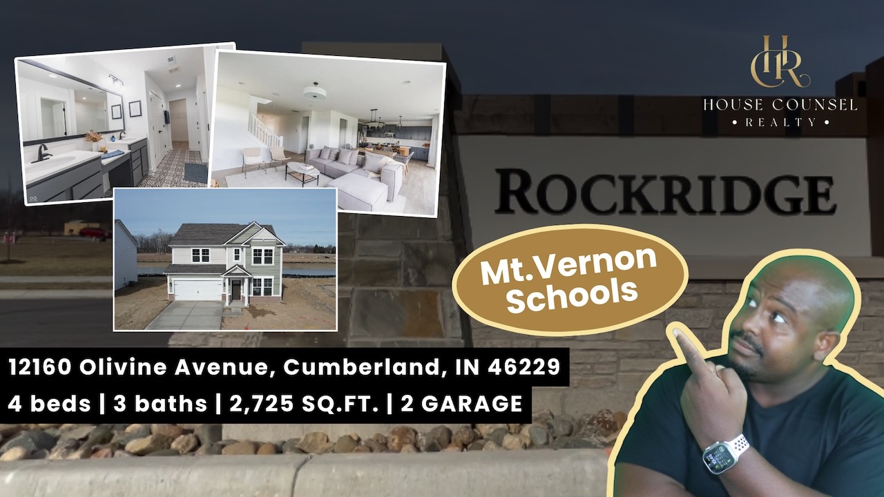 New Construction Tour: Legacy 2719 at 12160 Olivine Ave in Rockridge | Cumberland IN Homes for Sale