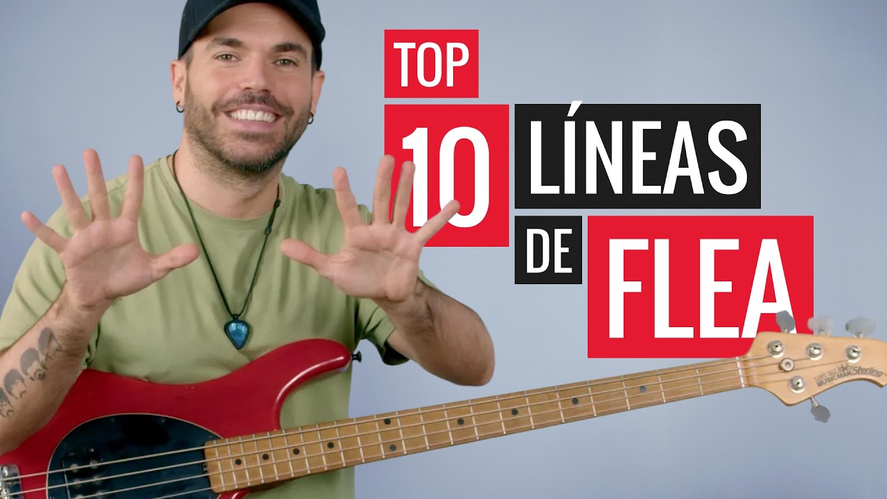 Las 10 mejores líneas de bajo de Flea (Red Hot Chili Peppers)