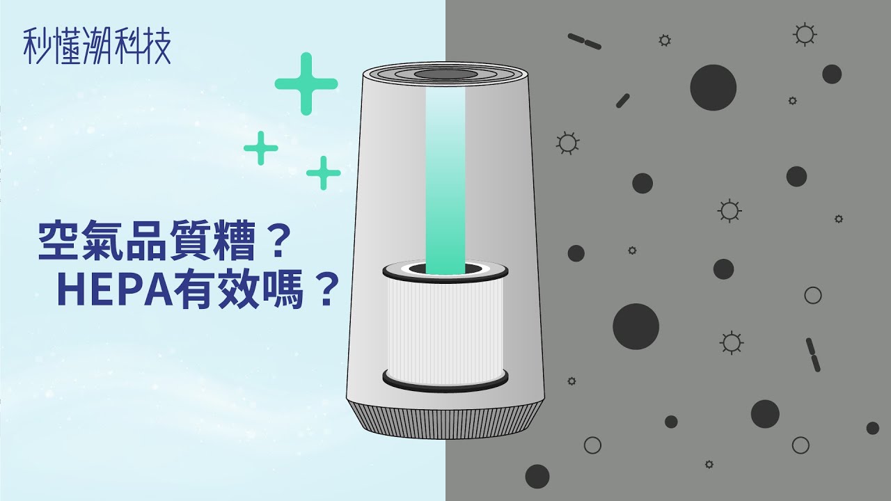 【秒懂潮科技】什麼是 HEPA？空氣清淨機原理