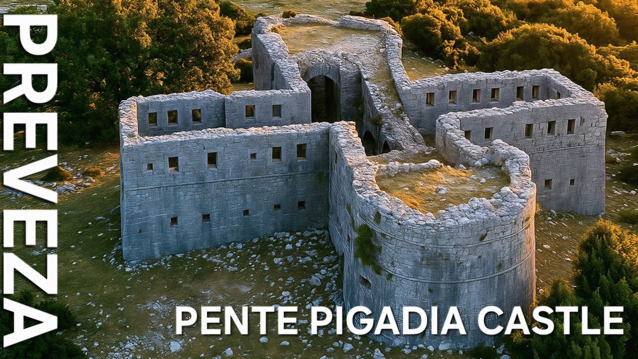 Castle Of Pente Pigadia – Preveza | Greece [4K]