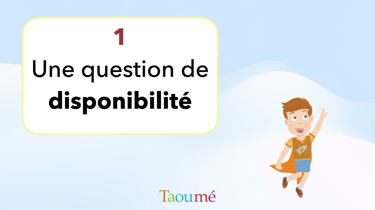 Disponibilité cognitive et affective