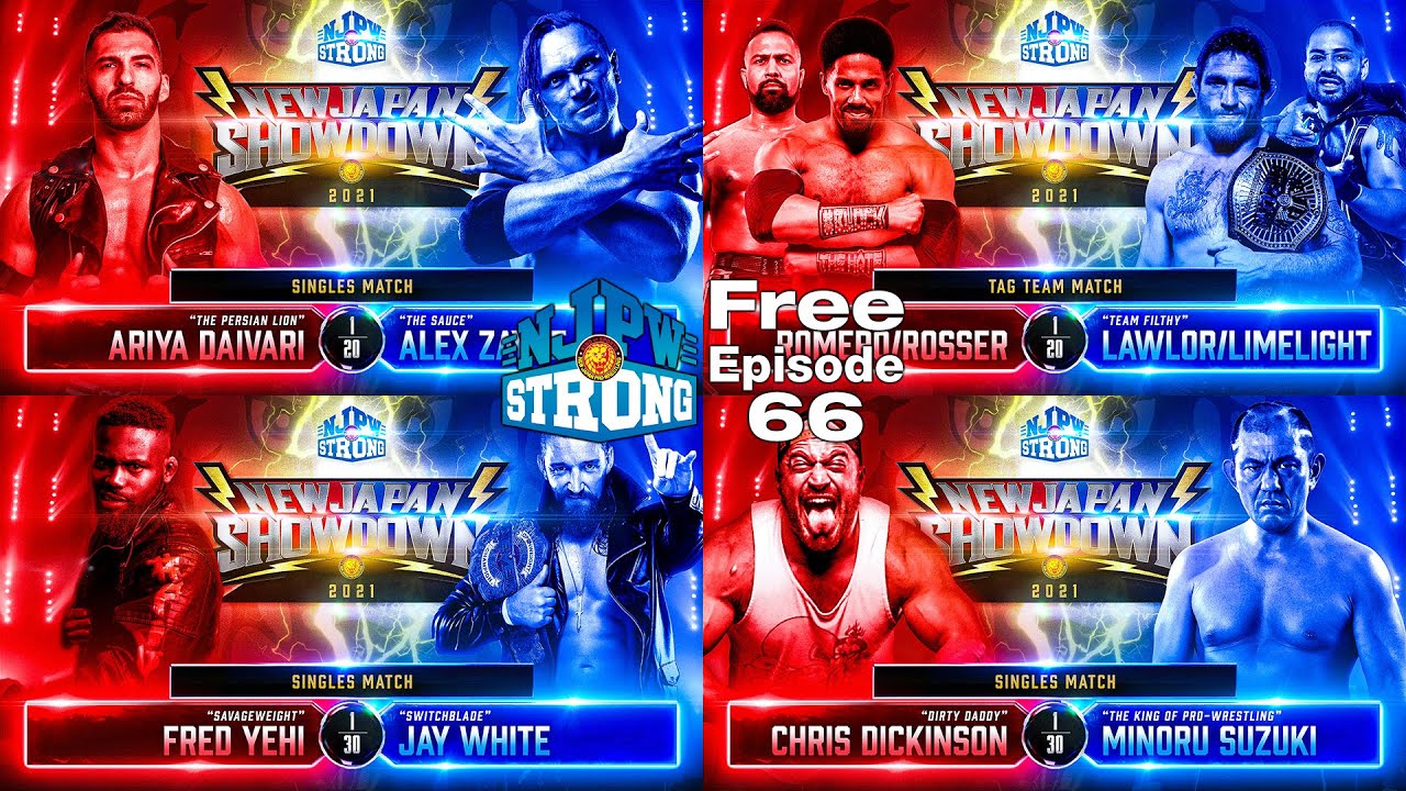 FREE FULL EPISODE! Fred Yehi vs Jay White! Suzuki, Ospreay, more! | STRONG #66