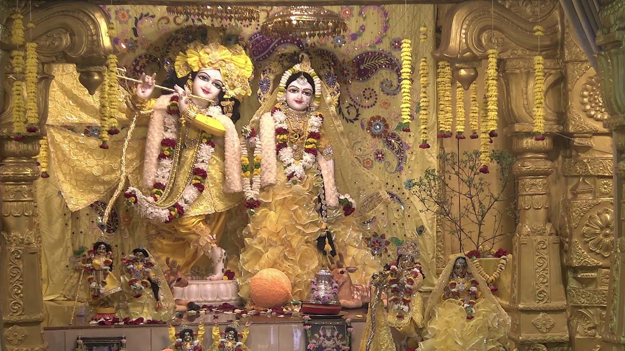 🙏🌟 Radha Gopinath Mandir Daily Live | Edison, NJ 🕉️🎶