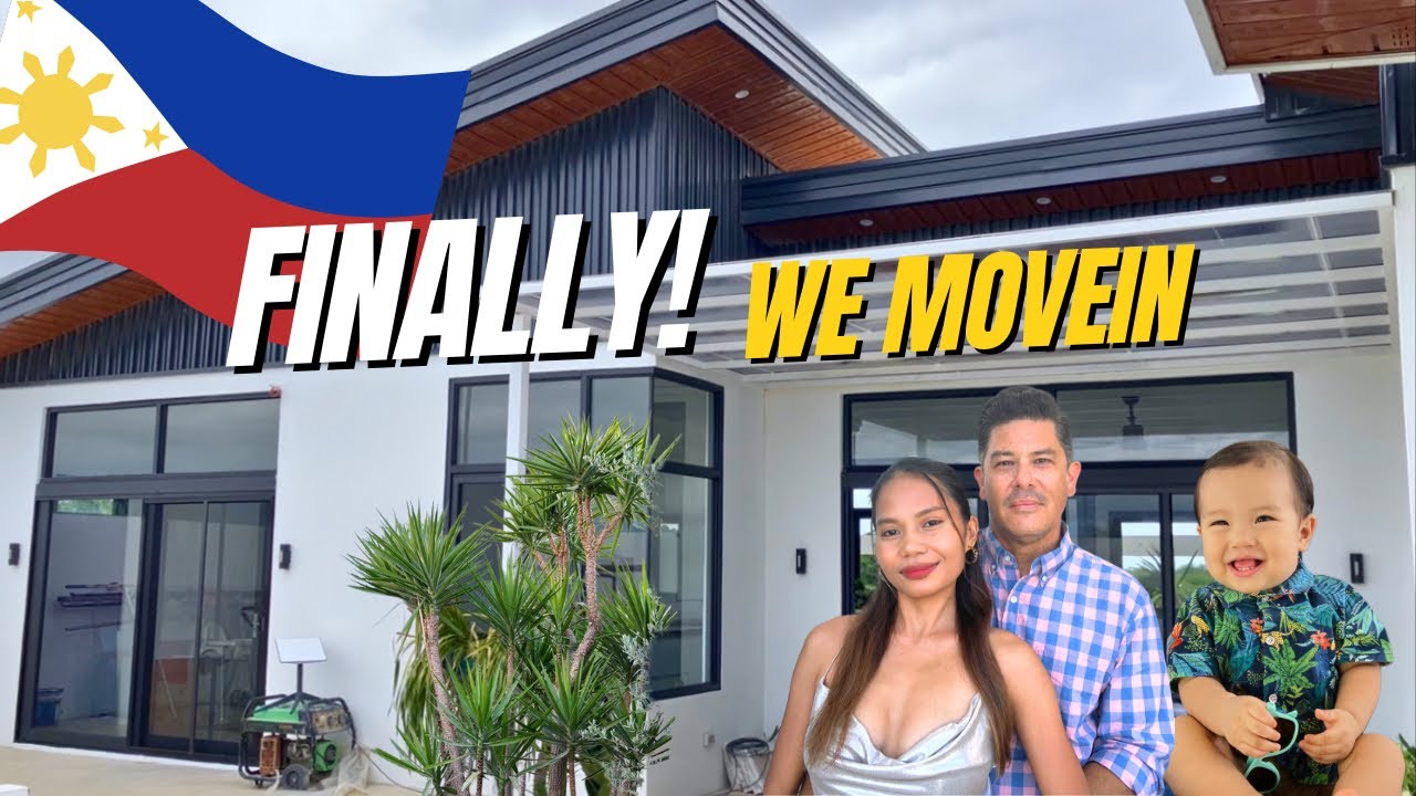 OUR FIRST HOUSE IN THE PHILIPPINES | AMERICAN FILIPINA COUPLE 🇺🇸🇵🇭