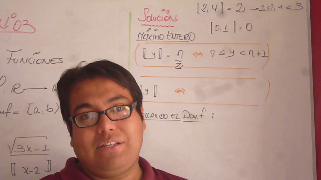 FUNCION MAXIMO ENTERO( solucion reto n°03)