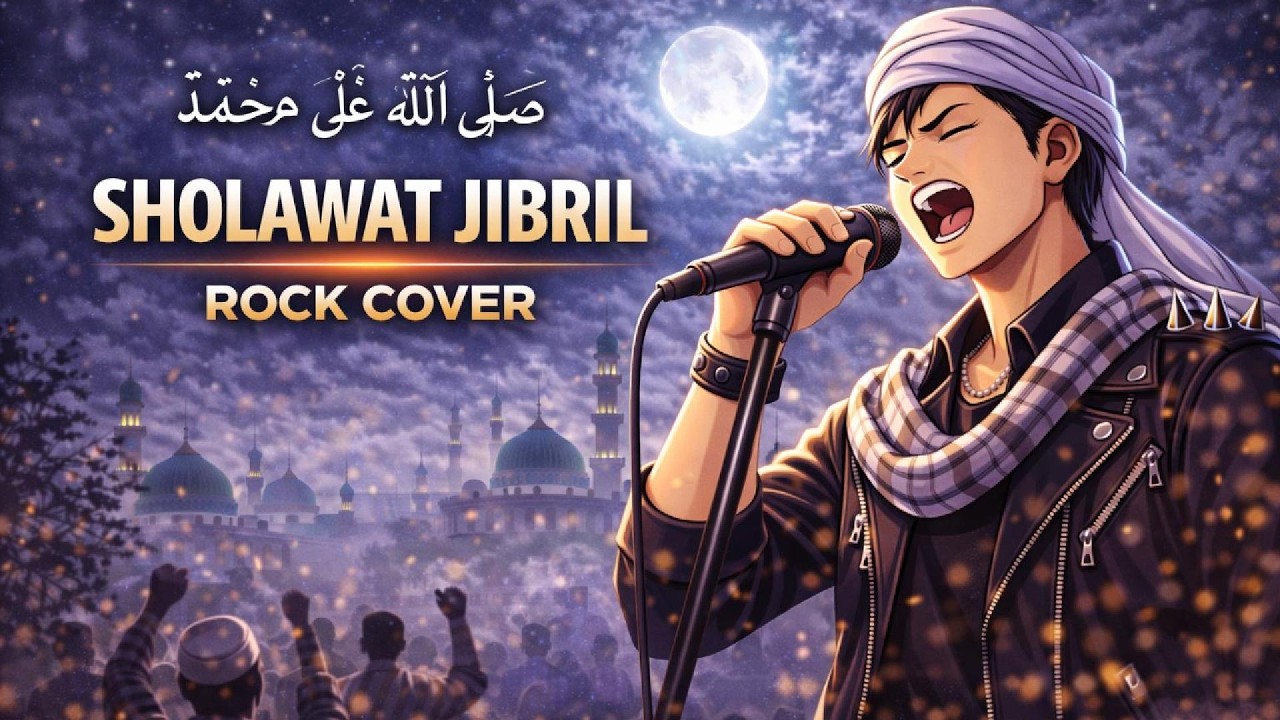 SHOLAWAT JIBRIL - Rock Cover by Posivo | Versi Metal Penuh Energi & Syahdu