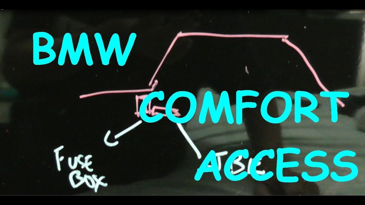 BMW E88 Comfort Access (Comfort Entry & Window fault) pt.1