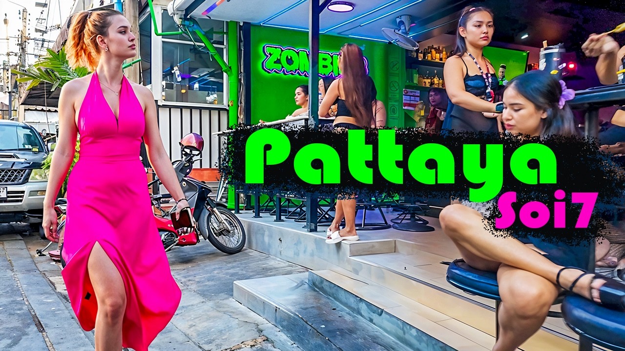 Pattaya Soi7, Soi8, Beach Road, &  Soi13/1 Walk - March 2026