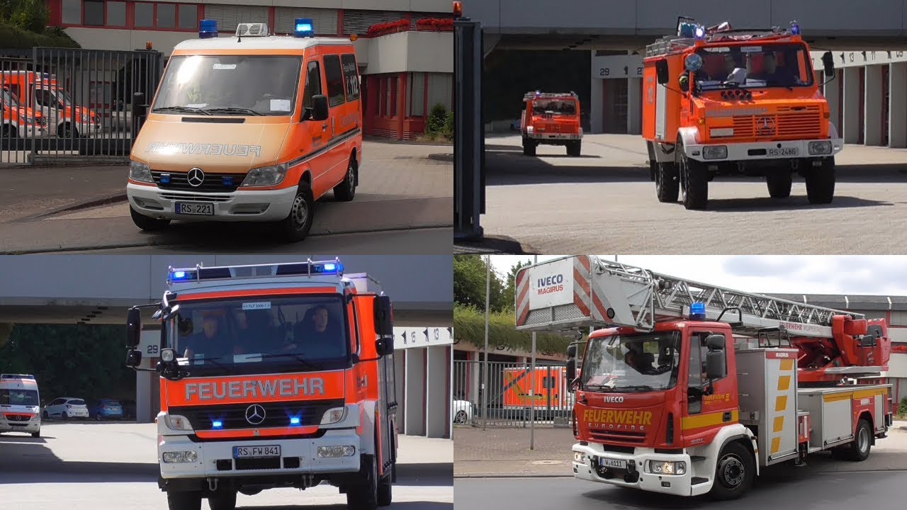 [Reserven/1x Klingel 2 Einsätze/und mehr!] Einsatzfahrten der Feuerwehr Remscheid