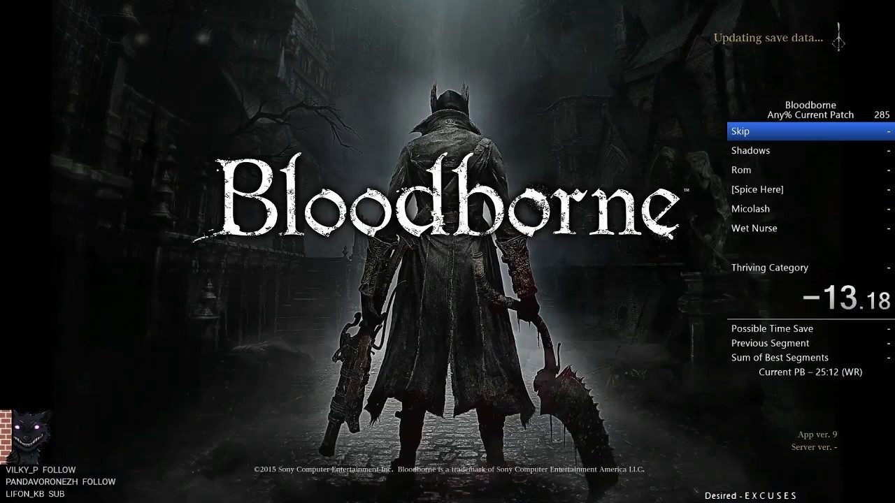 Bloodborne Speedrun | Any% (Current Patch) in 24:30 IGT
