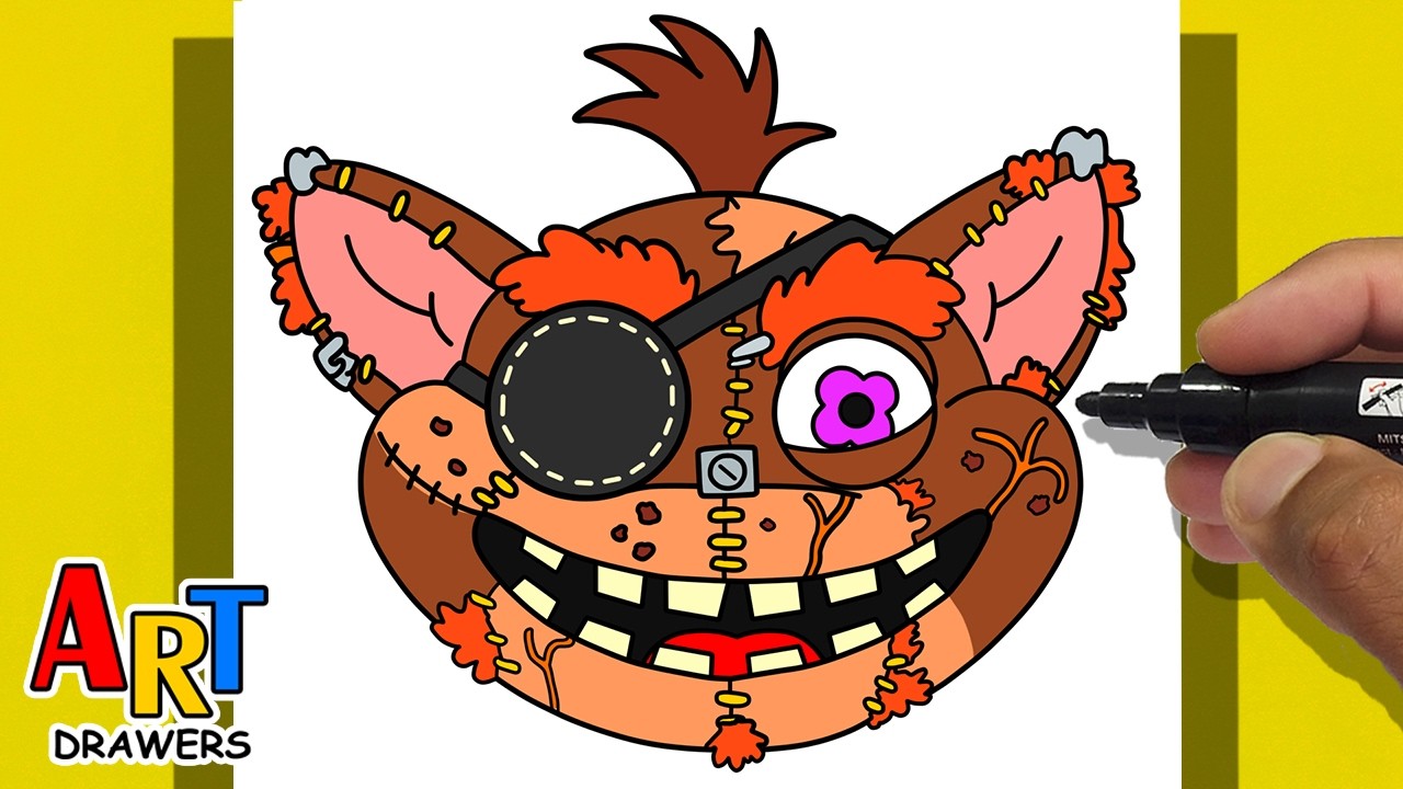 How to DRAW GIBLET - Poppy Playtime 5