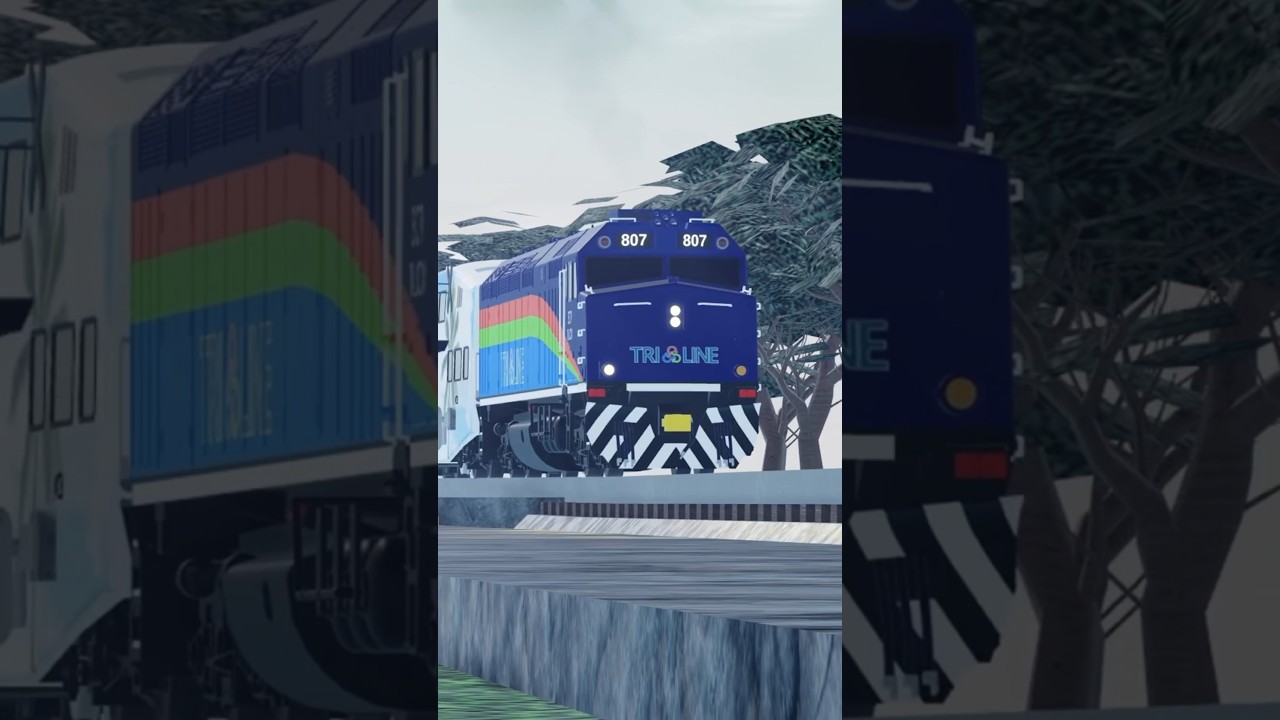 Tri Rail #807 leads Commuter #train #trirail #passenger #railroad #railfanusa #railway #railfan