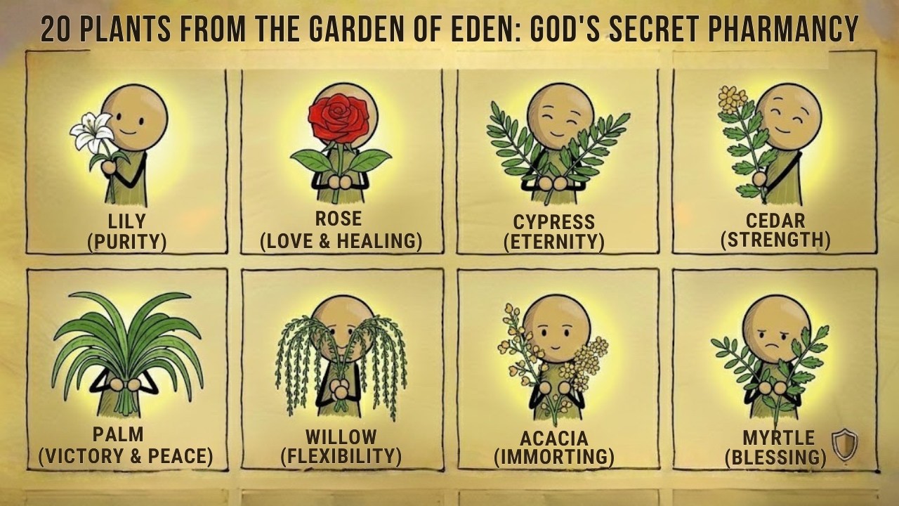 20 Plants From The Garden Of Eden: God's Secret Pharmacy