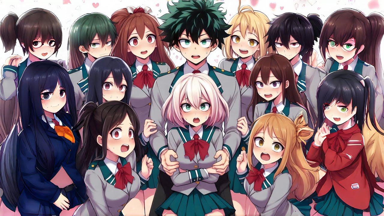 What If Deku Had Yandere Girls Harem?