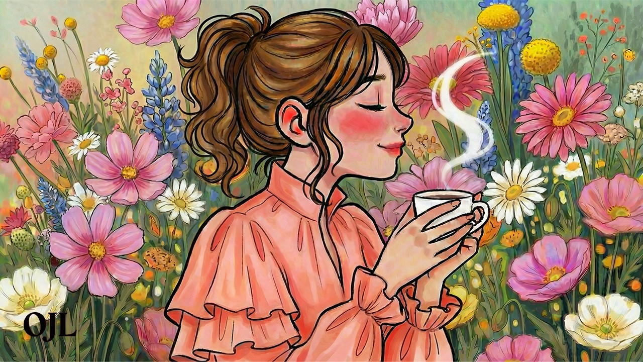 French Vintage Jazz — Spring Paris Café | 1940s Romantic Jazz | Soft Background Music | BGM