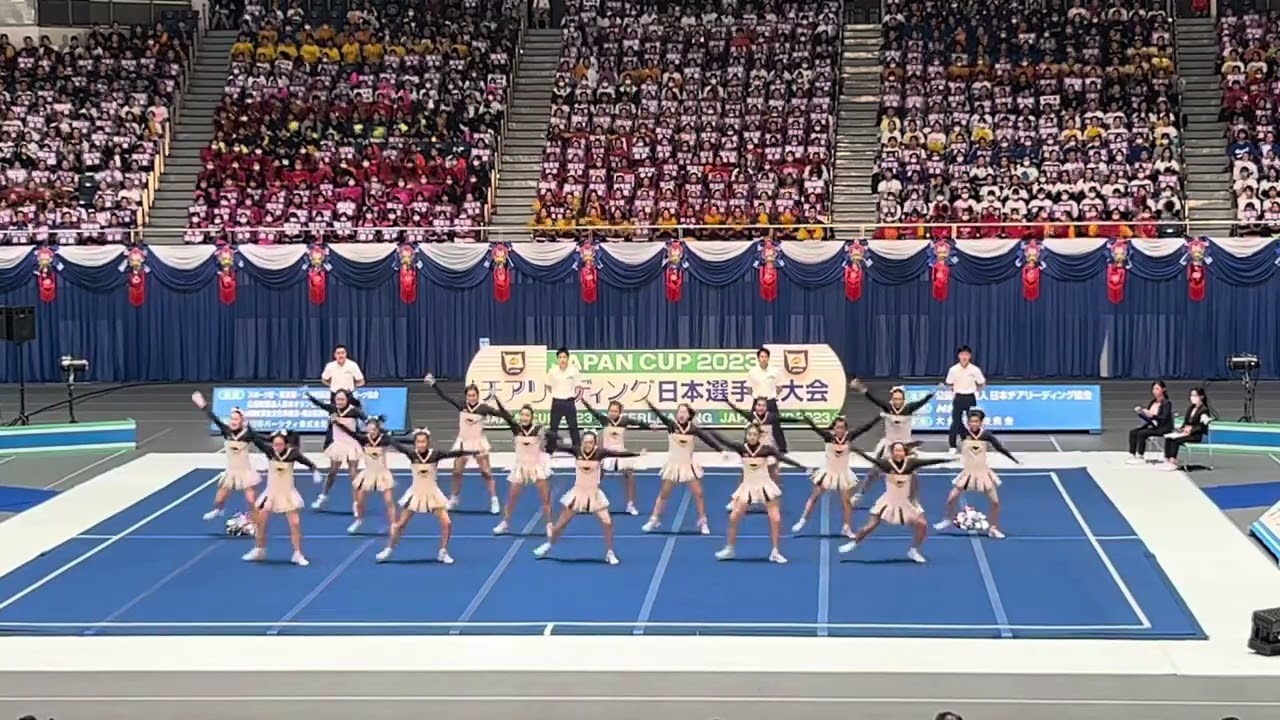 JAPAN CUP2023日本選手権大会　決勝DIVISION1高等学校部門 同志社国際高等学校12位　269.0点