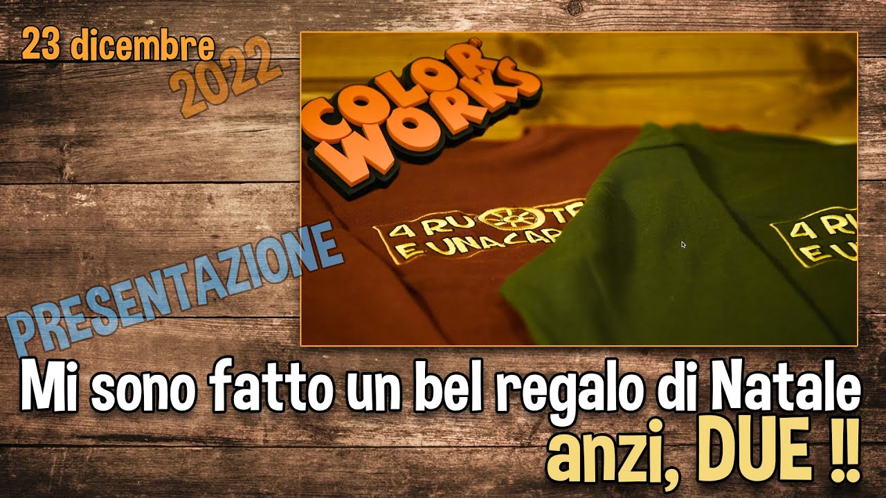 Mi sono fatto un bel regalo di Natale... anzi due!