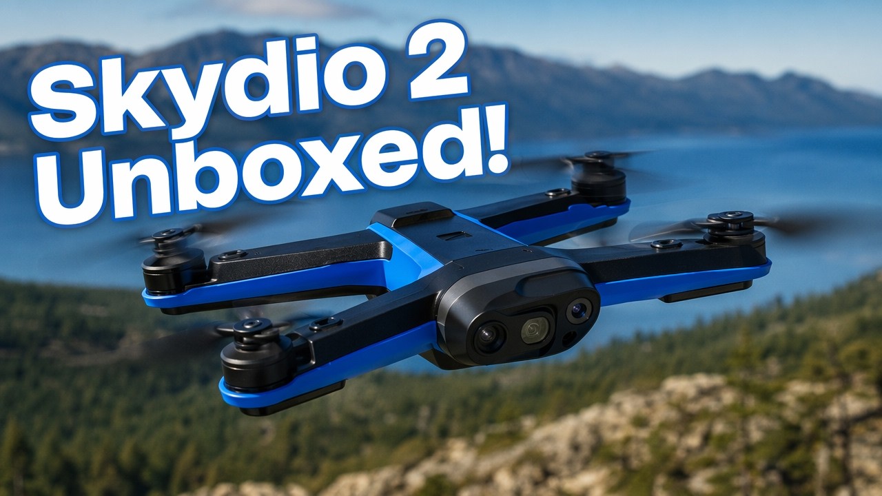 Unboxing the Skydio 2 Drone!