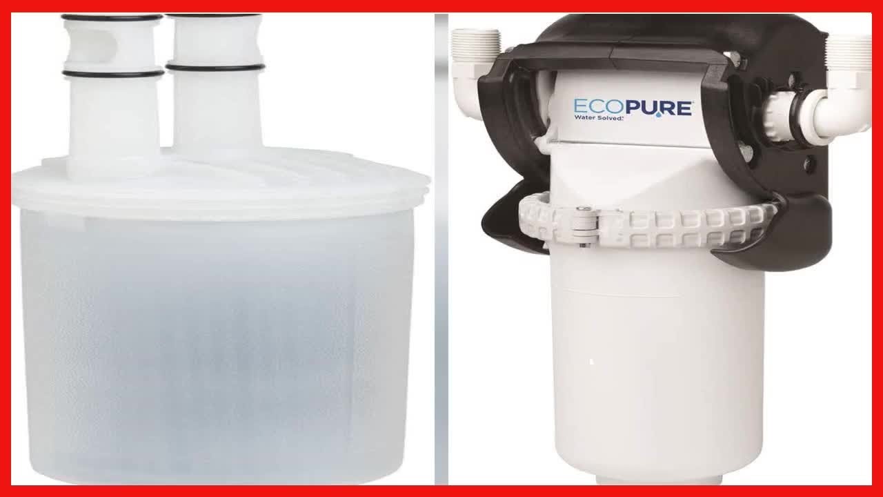 EcoPure EPWHEF Whole Home Replacement Filter, Transparent/White