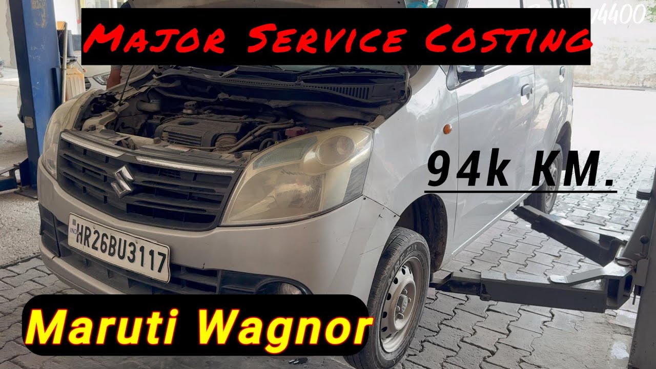 WagonR Major Service Full Process | Complete Car Service Guide
