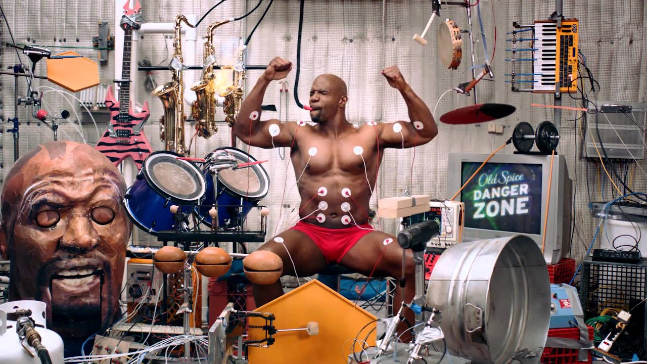 Old Spice - Terry Crews Muscle Music Commercial (1080p HD)