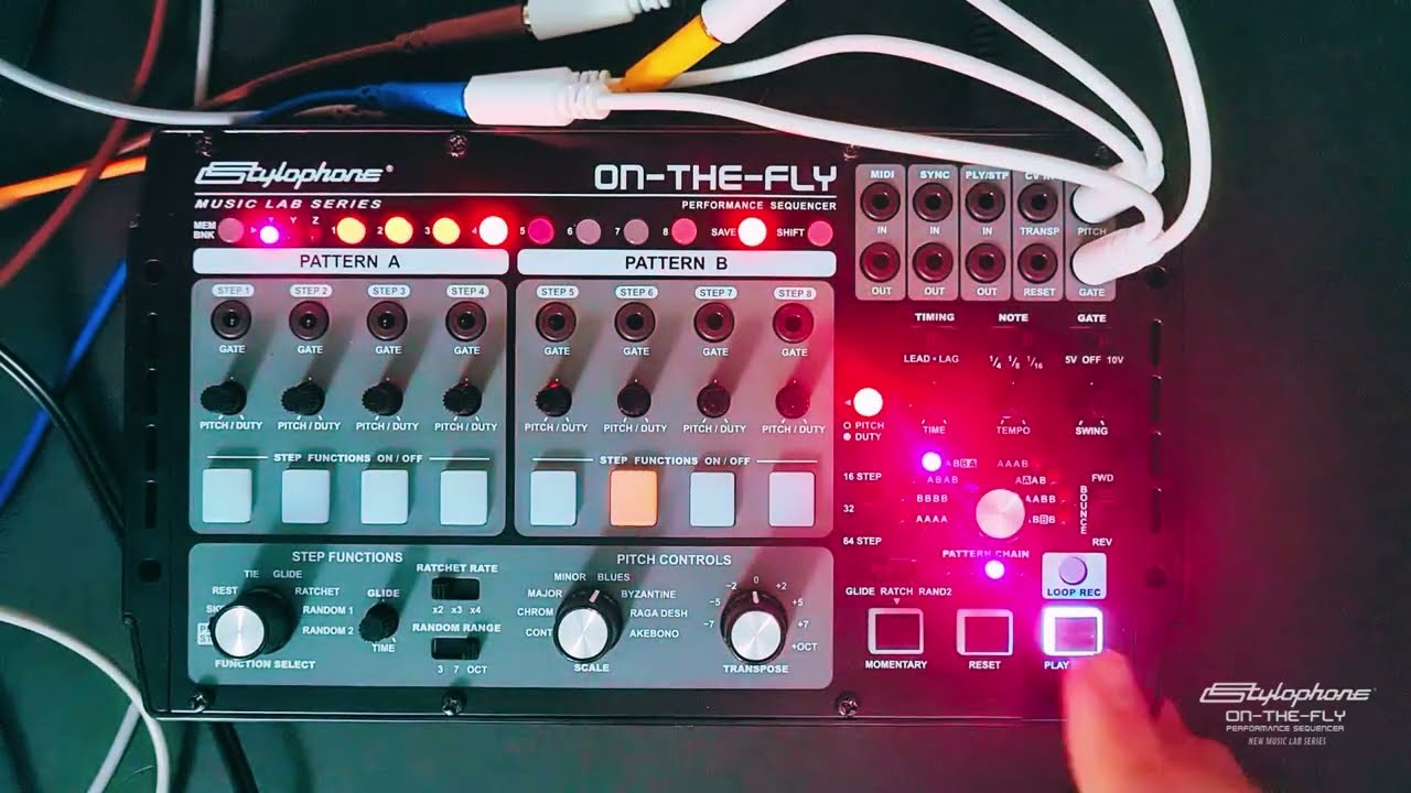 ДЕМОНСТРАЦИЯ №2 - STYLOPHONE OTF PERFORMANCE SEQUENCER