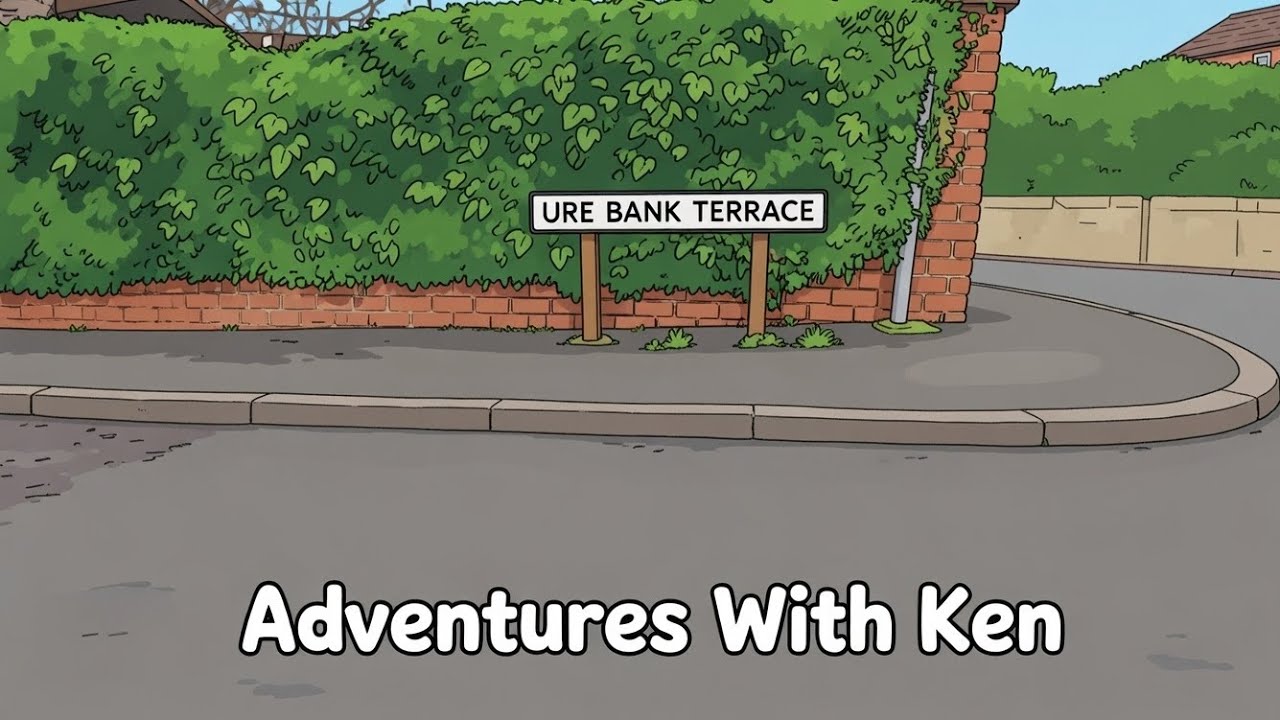 A womble walk down Ure bank terrace, Ripon, North Yorkshire February 2026 #adventureswithken 