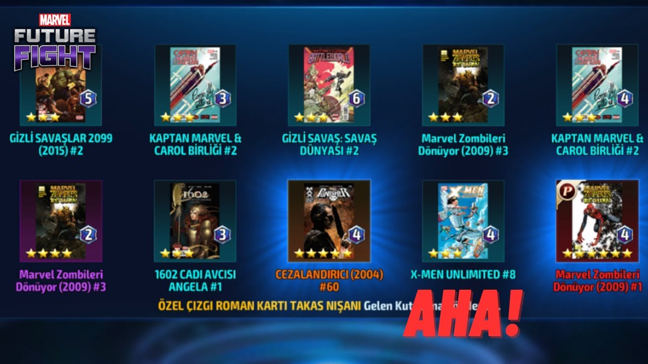 Sonunda Aldım! - Yine Biraz Sandık Denemesi... | Marvel Future Fight